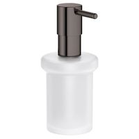 GROHE Essentials zeepdispenser glas zonder houder hard graphite 40394A01 - thumbnail