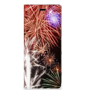 Sony Xperia 5 Hippe Standcase Vuurwerk