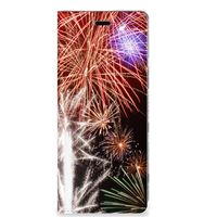 Sony Xperia 5 Hippe Standcase Vuurwerk - thumbnail