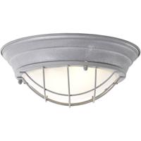 Brilliant 94492/70 Typhoon Plafondlamp LED E27 60 W Beton-grijs, Wit - thumbnail