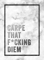 Carpe that f*cking diem - Hardcover (9789036640251)
