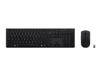 Lenovo Keyboard Mouse Included Rf Wireless + Bluetooth Czech, 4X31K03939