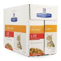 Prescription Diet Feline C/d Stress Chicken 12x85g - thumbnail