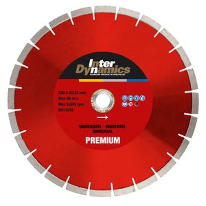 Inter Dynamics Diamantzaag Universeel Premium Matrix 350x25,4mm - 405350