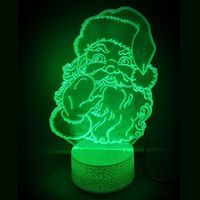 3D LED LAMP - KERSTMAN