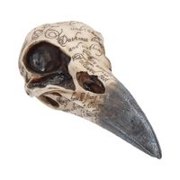 Nemesis Now Edgar's Raven Skull 21cm - thumbnail