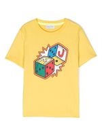 Marc Jacobs Kids t-shirt en coton à logo imprimé - Jaune