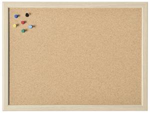 Magnetoplan 121923 prikbord Vast bulletinboard Bruin Kurk