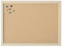 Magnetoplan 121923 prikbord Vast bulletinboard Bruin Kurk