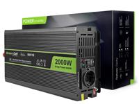 Green Cell INV10 netvoeding & inverter Auto 2000 W Zwart - thumbnail