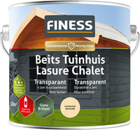 finess beits tuinhuis transparant glans white wash 2.5 ltr