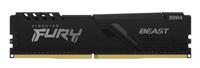 Kingston FURY Beast Werkgeheugenmodule voor PC DDR4 32 GB 1 x 32 GB Non-ECC 3600 MHz 288-pins DIMM CL18 KF436C18BB/32 - thumbnail