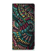 Motorola Moto G13 | G23 Hoesje met Magneet Aztec