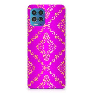 Siliconen Hoesje Motorola Moto G100 Barok Roze