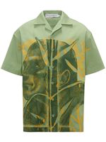 JW Anderson t-shirt Screenprint en coton - Vert