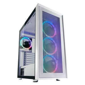 LC Power Gaming 802W Midi-tower PC-behuizing Wit