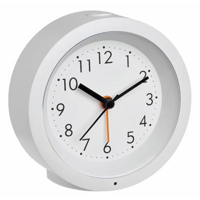 TFA Dostmann 60.1029.02 Wekker Kwarts Wit Alarmtijden 1 Slepend uurwerk (geluidsloos)