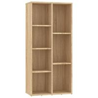 vidaXL Boekenkast 50x25x106 cm spaanplaat sonoma eikenkleurig
