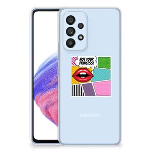 Samsung Galaxy A53 5G Silicone Back Cover Popart Princess