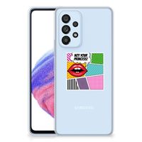 Samsung Galaxy A53 5G Silicone Back Cover Popart Princess - thumbnail