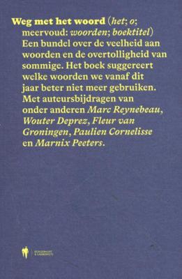 Marc  Reynebeau Weg met het woord