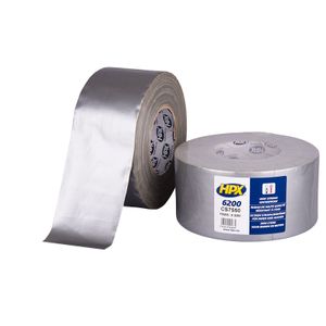 HPX Pantsertape | Zilver | 75mm x 50m - CS7550 | 12 stuks CS7550