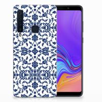 Samsung Galaxy A9 (2018) TPU Case Flower Blue