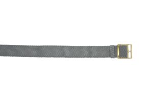 Horlogeband Universeel PRLN.20.GRI Onderliggend Nylon/perlon Grijs 20mm