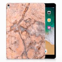 Apple iPad Pro 10.5 Tablet Back Cover Marmer Oranje