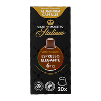 Gran Maestro Italiano Espresso Elegante - 20 koffiecups