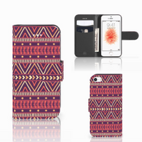 Apple iPhone 5 | 5s | SE Telefoon Hoesje Aztec Paars