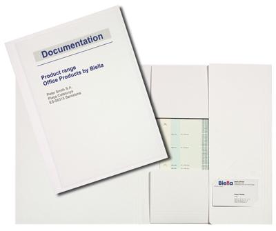 Offertemap pearl2+insteektas 3 flappen wit Offertemap pearl2+insteektas 3 flappen wit