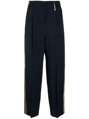 Alysi Straight broek - Blauw