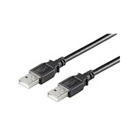 Wentronic kabel USB A-St. - A-St., 1,8 m, zwart