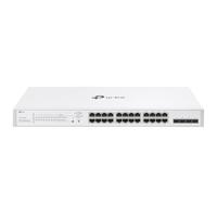 TP-Link Festa FS328GP 28-poorts Gigabit Switch, 24× Gigabit 802.3af/at PoE+ poorten, 4x Gigabit SFP-sleuven, 250W totaal PoE-budget, tot 30W PoE-vermogen per poort, gratis cloudbeheer