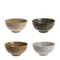 HKliving Kyoto kom (Ø16,8 cm) (set van 4)