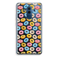 Pink donuts: Huawei Mate 10 Pro Transparant Hoesje - thumbnail