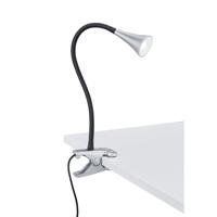 Trio Klemlamp Viper grijs met zwart R22398187