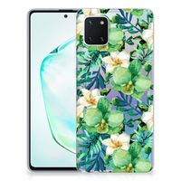 Samsung Galaxy Note 10 Lite TPU Case Orchidee Groen