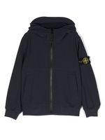 Stone Island Junior veste à patch Compass - Bleu - thumbnail