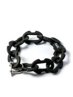 Parts of Four collier ras-du-cou Massive Deco Link Charm - Noir