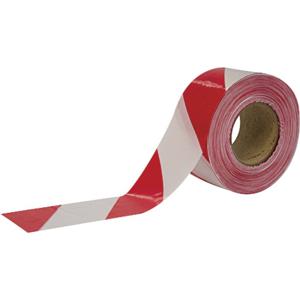 Cimco 182780 Cimco Werkzeuge Afzetlint rood/wit (l x b) 100 m x 75 mm