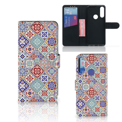 Alcatel 1S 2020 Bookcase Tiles Color Alcatel 1S 2020 Bookcase Tiles Color