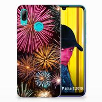 Huawei P Smart 2019 Silicone Back Cover Vuurwerk - thumbnail