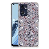 OPPO Reno 7 5G | Find X5 Lite TPU Siliconen Hoesje Flower Tiles