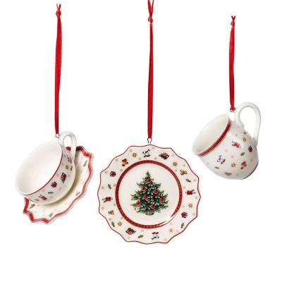 Villeroy & Boch Toy's Delight Decoration Ontbijtset wit, 3 delig Villeroy & Boch Toy's Delight Decoration Ontbijtset wit, 3 delig