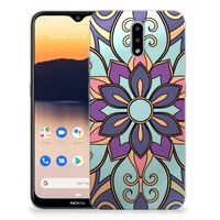 Nokia 2.3 TPU Case Purple Flower