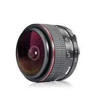 Meike Optics MK fisheye Ultra groothoeklens 6,5 mm f2.0 voor Fuji X