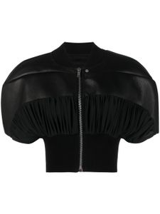 Rick Owens veste bomber à design brodé - Noir