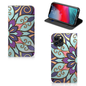 Apple iPhone 11 Pro Smart Cover Purple Flower